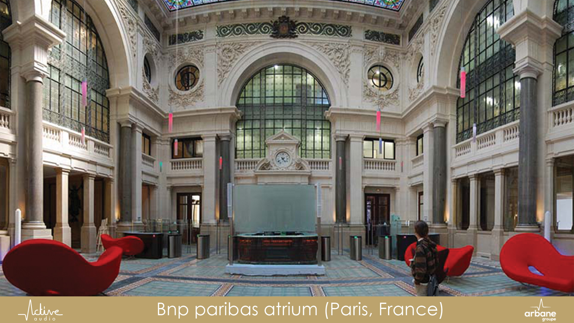 Atrium BNP Paribas, Paris, France
