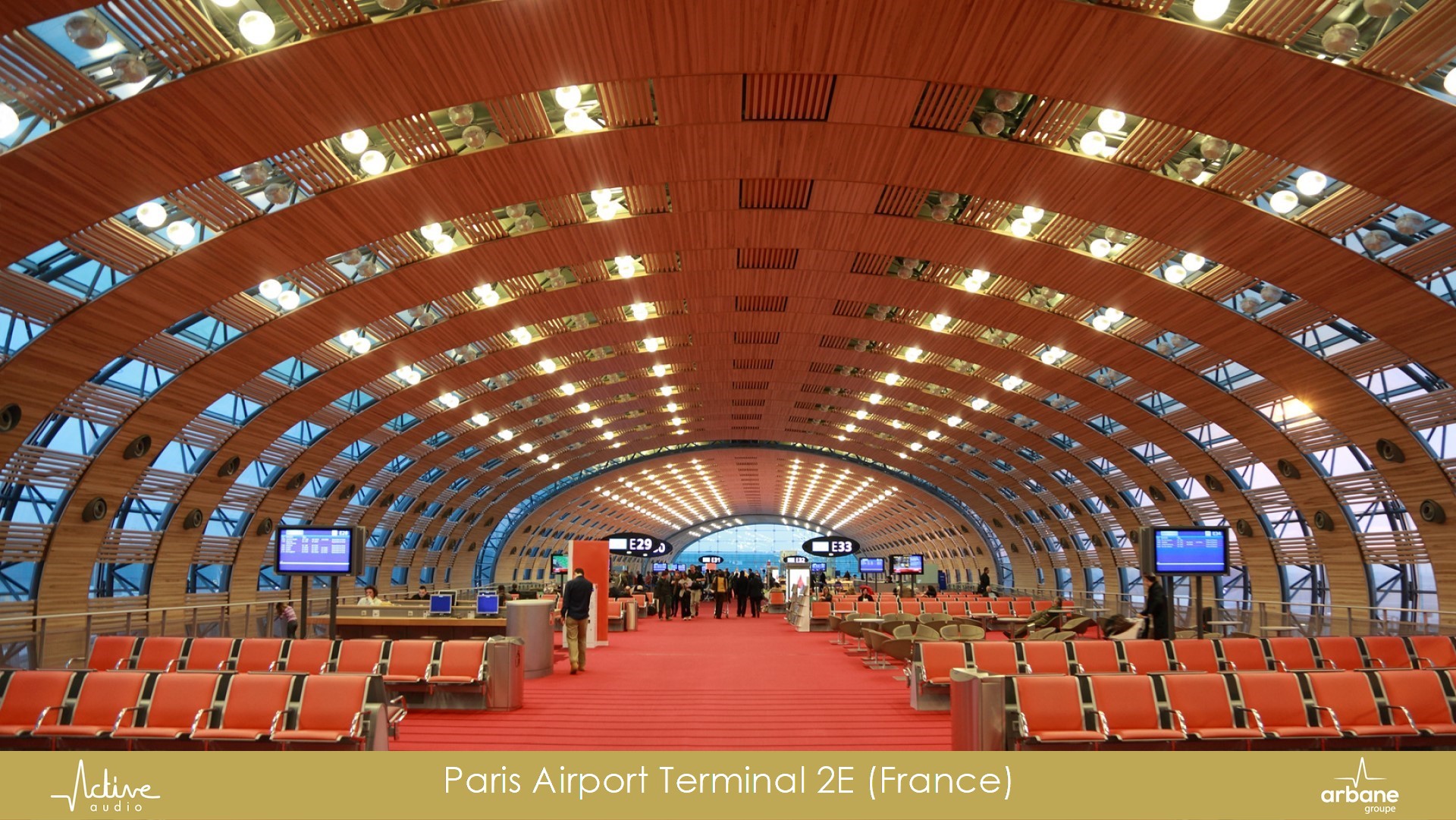 Aéroport Charles de Gaulles, Hall E, Paris, France